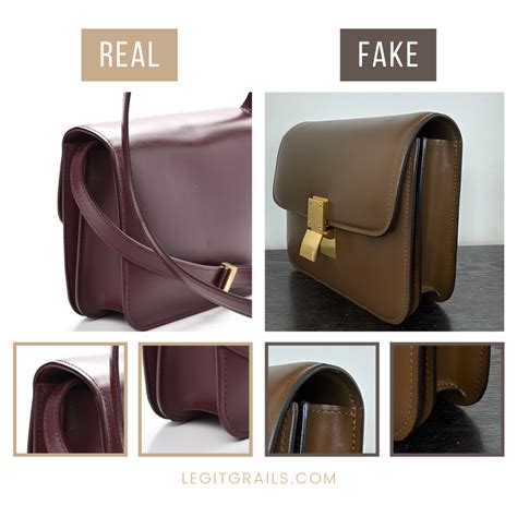 how to spot a fake celine box bag|how to authenticate a celine bag.